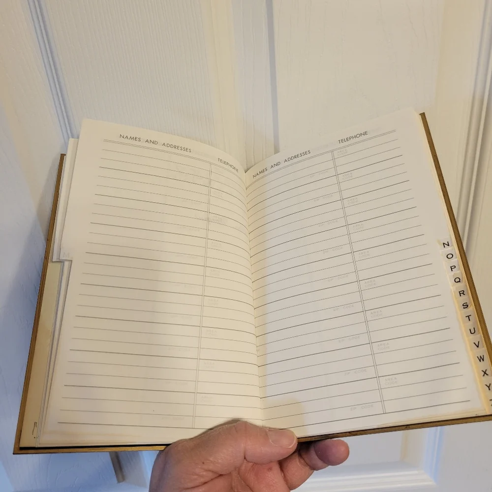 Otagiri Address Book ~ Hardcover Duck Image ~ Ready for Upcycle! FINAL PRICE